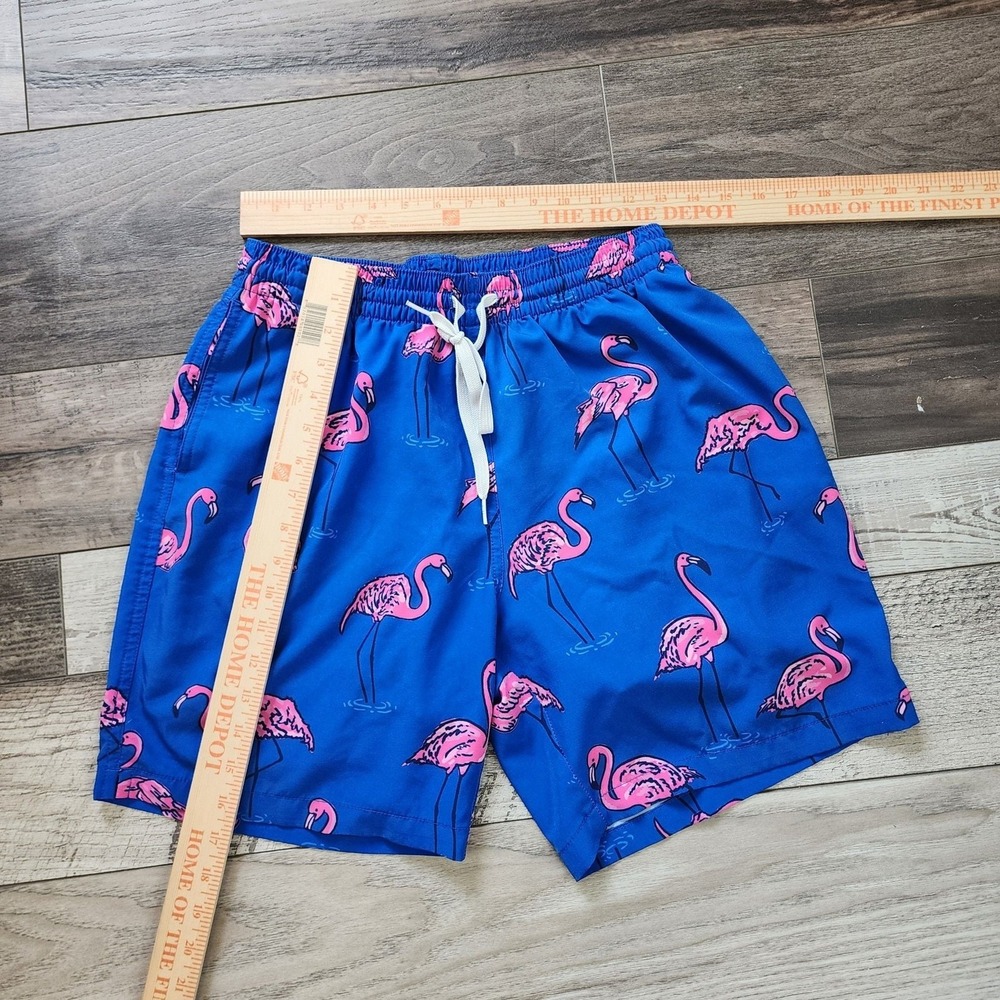Chubbies The Flamingos 6.5" Inseam Swim Trunks Size Medium - Picture 3 of 9